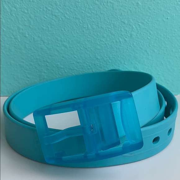 Blue Rubber Belt - Picture 2 of 3